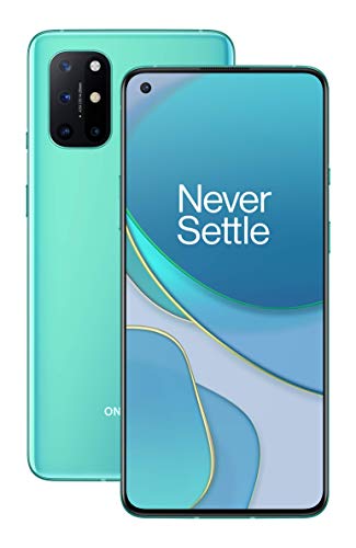 OnePlus 8T 5G - Smartphone 256GB, 12GB RAM, Dual Sim, Aquamarine Green