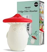 OTOTO Fun Guy Fridge Deodorizer - Food-Grade Fridge Smell Eliminator - Dishwasher Safe and BPA Fr...