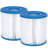 Lark Above Ground Pool (Type I) Filter Cartridge Replacement for 330 Gallon and Summer Waves Filt...