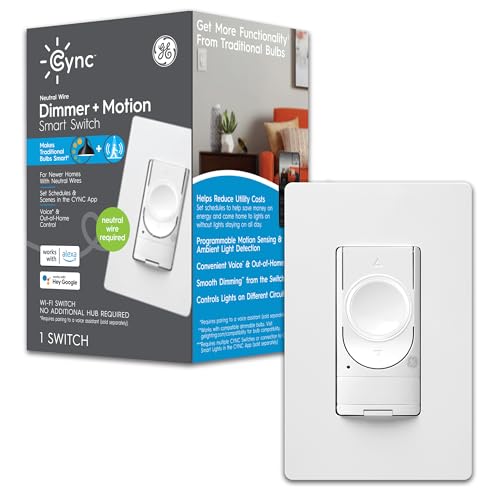 GE CYNC Smart Light Dimmer...