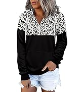 Womens Pullover Long Hoodie Casual Basic Sweatshirts Fall Sleeve Shirts with Kangaroo Pockets S-3XL