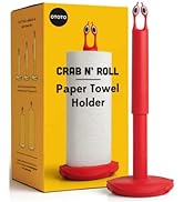 OTOTO Crab N' Roll Paper Towel Holder Countertop Paper Towel Holders - Paper Towels Holder, Paper...