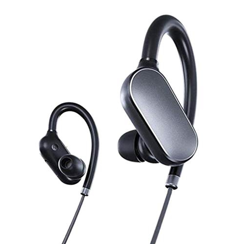 Xiaomi Mi Sports - Auriculares Deportivos con Bluetooth, Color Negro, 13.8 x 11.4 x 3 cm