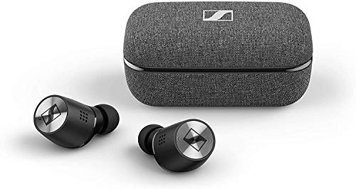 Sennheiser Momentum True Wireless 2, Auriculares Intraurales Bluetooth con Cancelación Activa de Ruido, M2TWBlack