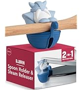 NEW!!! Bjorn Viking Spoon Holder by OTOTO - Spoon Rest For Stove Top, Kitchen Utensil Holder, Sil...