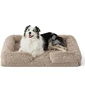 Bedsure Orthopedic Dog Bed for Extra Large Dogs - XL Calming Washable Dog Sofa Bed Large, Support...