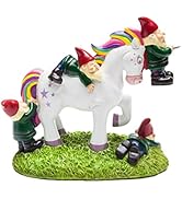 BigMouth Inc Unicorn Attack Garden Gnomes