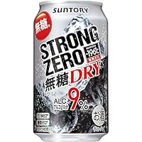 【甘くない 無糖 チューハイ】-196℃ ストロングゼロ 無糖ドライ (DRY) [サントリー チューハイ 350ml × 24本]