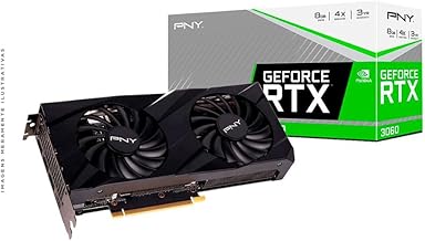 PNY Carte Graphique Nvidia GeForce RTX 3060 Verto Dual Fan 8Go