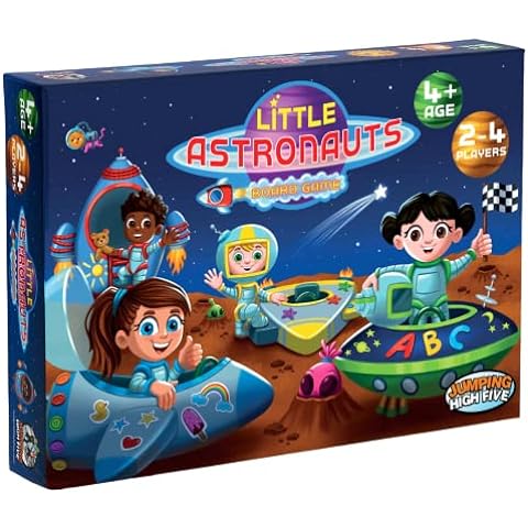 Little Astronauts Board Game! Space Adventure Game for Kids Ages 4 and Up, Learn Th...