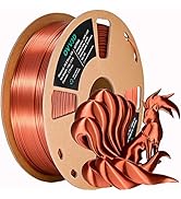 OVV3D Silk PLA Filament 1.75mm, Upgrade Copper PLA Filament 3D Printer Filament, Silk Copper Meta...