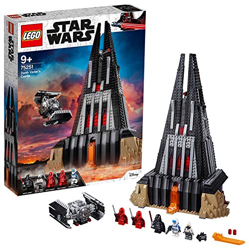 LEGO 75251 Star Wars Castillo de Darth VaderJuguete de construcción de Castillo y Nave Espacial Caza TieIdea