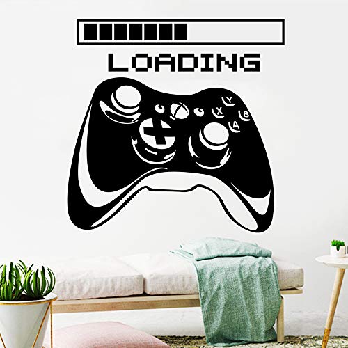 Loading Controller Pegatinas de Pared Pegatinas Pared Etiqueta de Pared Decoración Estilo Eat Sleep Game Calcomanía De Vinilo Creativa Papel Pintado Autoadhesivo Dormitorio DIY Decorativo