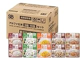 【Amazon.co.jp限定】Smart Basic(スマートベーシック) アルファ米 10食セット 非常食 長期保存 5年保存 (製造から) 5種×2食 スプーン付き