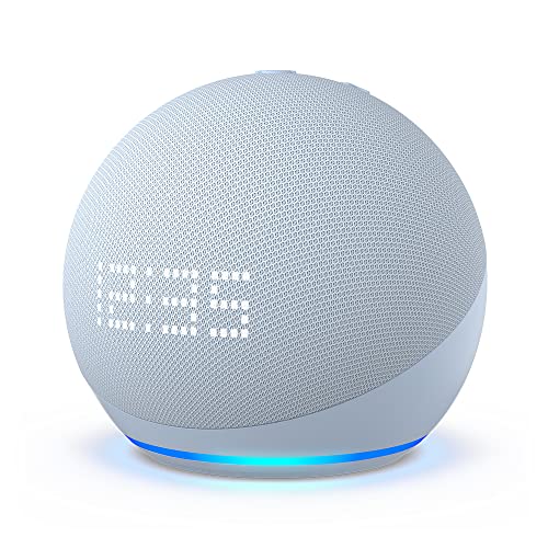 Amazon - Echo Dot with Clock...