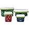 Rubbermaid FreshWorks Produce Saver, Medium and Large Storage Containers, With Lids, 8-Piece Set