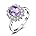 J-Sterling Silver-amethyst