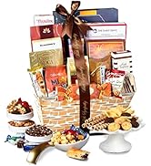 Broadway Basketeers Sympathy Gift Basket Deluxe, Condolences Gifts for Loss, Bereavement or Koshe...