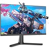 KOORUI 24E4 ゲーミングモニター 24 インチ フルHD 165Hz 1ms VAパネル 非光沢 FPS向き 内蔵AMD FreeSync™ 傾き調節, HDMI X2 / DP/VESA, 144hz モニター