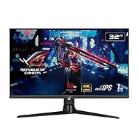 ASUS ゲーミングモニター ROG Swift XG32UQ 32インチ/4K/160Hz/HDMI 2.1,DP/IPS/1ms/DisplayHDR 600/量子ドット技術/可変オーバードライブ/PS5/国内正規品