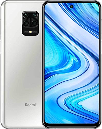 Xiaomi Redmi Note 9 Pro - Smartphone de 6.67" (6 GB RAM, 64 GB ROM, cámara AI Quad de 64 MP, batería de 5020 mAh) Glacier White [Versión Internacional]