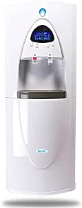 NUBE: Atmospheric Water Generator 8 gal/day - Alkaline + Ionized + Mineralized- Fluoride and Chlorine Free - Sustainable - Carbon + Osmosis Filter - UV - Cooler/Heater Dispenser - Dehumidifier (White)