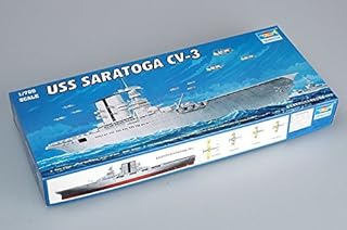 トランペッター 1/700 米海軍 レキシントン級航空母艦 CV-3 サラトガ 【並行輸入品】