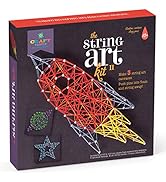 Craft-tastic DIY String Art – Craft Kit for Kids – Everything Included for 3 Fun Arts & Crafts Pr...