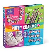 Craft-tastic – DIY Puffy Charms Craft Kit – Design a Necklace, Charm Bracelets, Pencil Toppers & ...