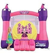 Blast Zone Princess Dreamland - Inflatable Bounce House with Blower - Premium Quality - Indoor/Ou...