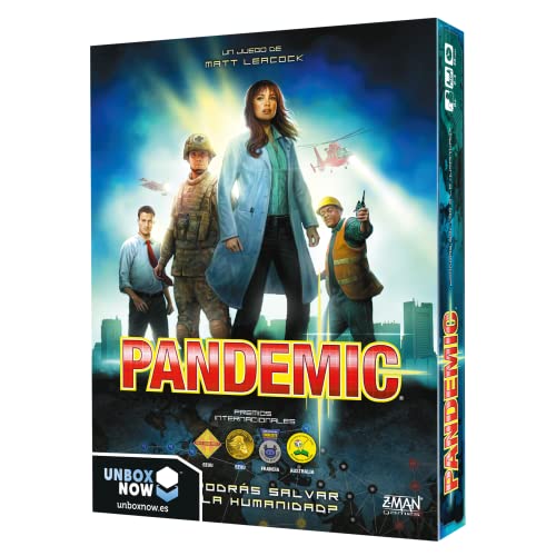 Z-man Games España Pandemic ZM7101ES Juego de Mesa, Multicolor