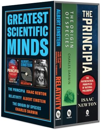 Greatest Scientific Minds: Charles Darwin, Albert Einstein, Isaac Newton: Boxed Set of 3