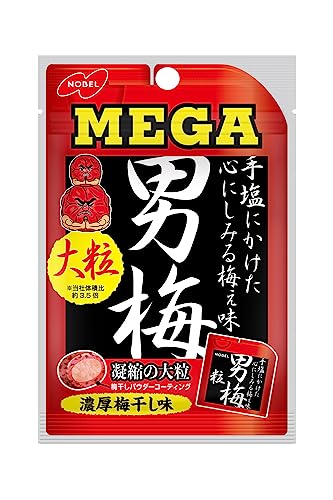 ノーベル メガ男梅粒 30g ×6袋