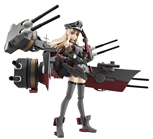 アーマーガールズプロジェクト 艦これ Bismarck drei 約140mm PVC&ABS製 塗装済み可動フィギュア