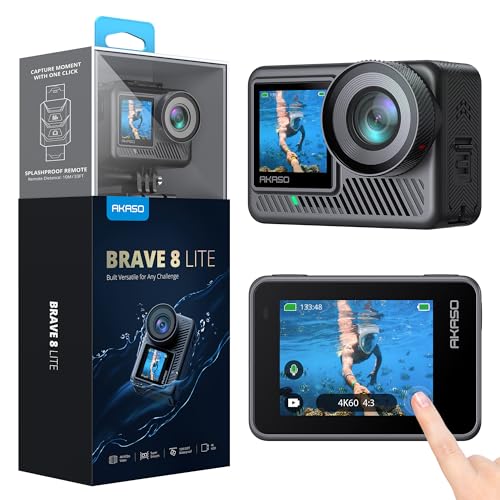 AKASO Brave 8 Lite Waterproof...