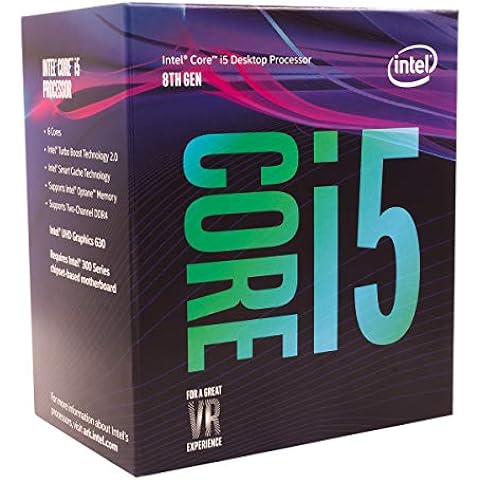 Intel® Core™ i5-8600 Desktop Processor 6 Core up to 4.3GHz Turbo LGA1151 300 Series 65W