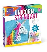 Craft-tastic – String Art – Craft Kit Makes 2 Large Canvases – Unicorn Edition