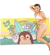 BigMouth X Squishmallows Surf Squad Beach Towel