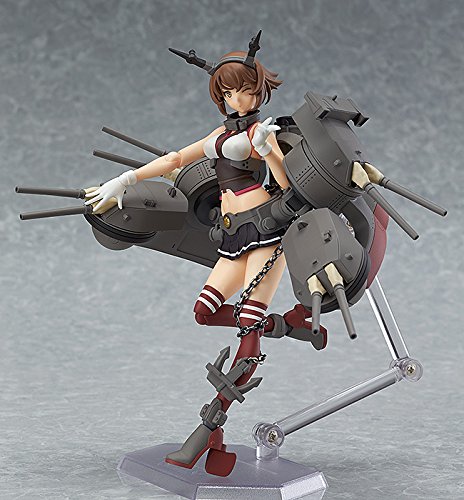 figma 艦隊これくしょん -艦これ- 陸奥 ノンスケール ABS&ATBC-PVC製 塗装済み可動フィギュア