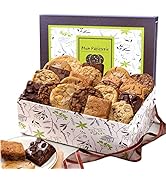 Broadway Basketeers Cookies Gift Baskets for Delivery Fresh Baked Gourmet Cookies and Brownies, I...