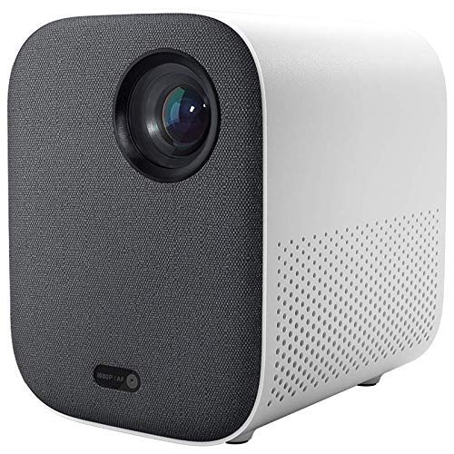 Xiaomi Mi Smart Compact Projector, proyector LED portátil para Cine en casa, 1080P Full HD, Mando de Voz, Asistente Google y Chromecast Integrados, Dolby DTS, Blanco, versión Italiana