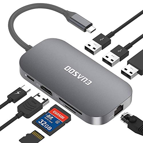 USB C Hub, USB C Adapter,...