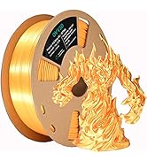 OVV3D Silk PLA Filament 1.75mm, Upgrade Gold PLA Filament 3D Printer Filament, Silk Gold Metal 3D...