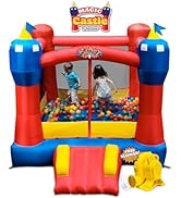 Blast Zone Magic Castle - Inflatable Bounce House with Blower - Premium Quality - Indoor/Outdoor ...