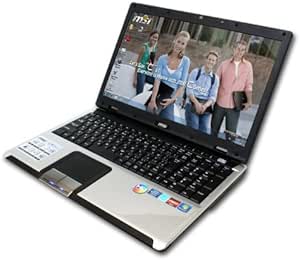 MSI CR610シリーズ NOTEBOOK 15.6インチ光沢液晶(Blu-rayコンボドライブ)搭載 C61M32-HDSB