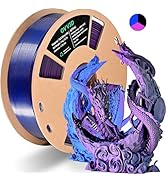 OVV3D PLA Filament 1.75mm Tri-Colors, 3D Printer Filament Silk PLA Filament, Rainbow PLA Filament...