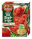 キッコーマン食品 デルモンテ 完熟カットトマト 紙パック トマト缶 缶詰 388g×12個