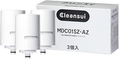 【Amazon.co.jp限定 純正品】 クリンスイ 浄水器 蛇口直結型 MONOシリーズ 交換カートリッジ (MDC01S×3個入り) MDC01SZ-AZ