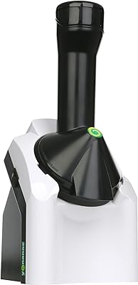 Yonanas 902WH Classic Vegan, Dairy-Free Frozen Fruit Soft Serve Maker, Includes 36 Recipes, 200-Watts, White