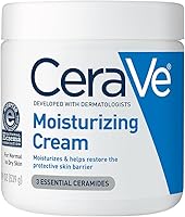 CeraVe Moisturizing Cream | Body and Face Moisturizer for Dry Skin | Body Cream with Hyaluronic Acid and Ceramides |...